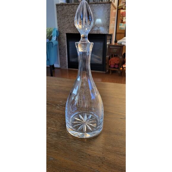 Decanter Wine Liquor Holder Barware 15" H With Stopper - Picture 7 of 16